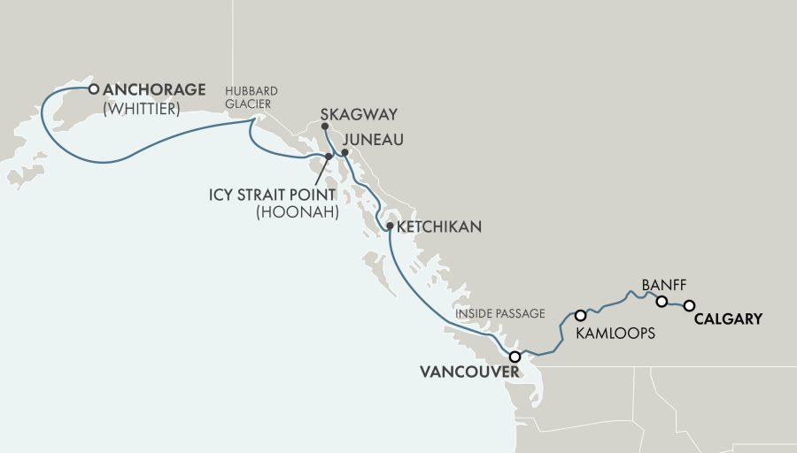 Rocky Mountaineer & Regent Seven Seas