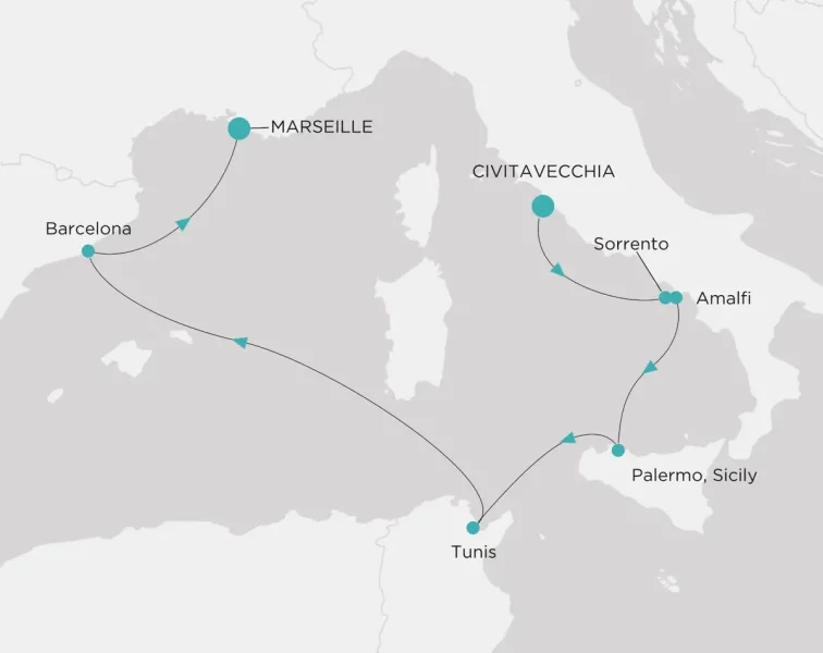 Rome to Marseille