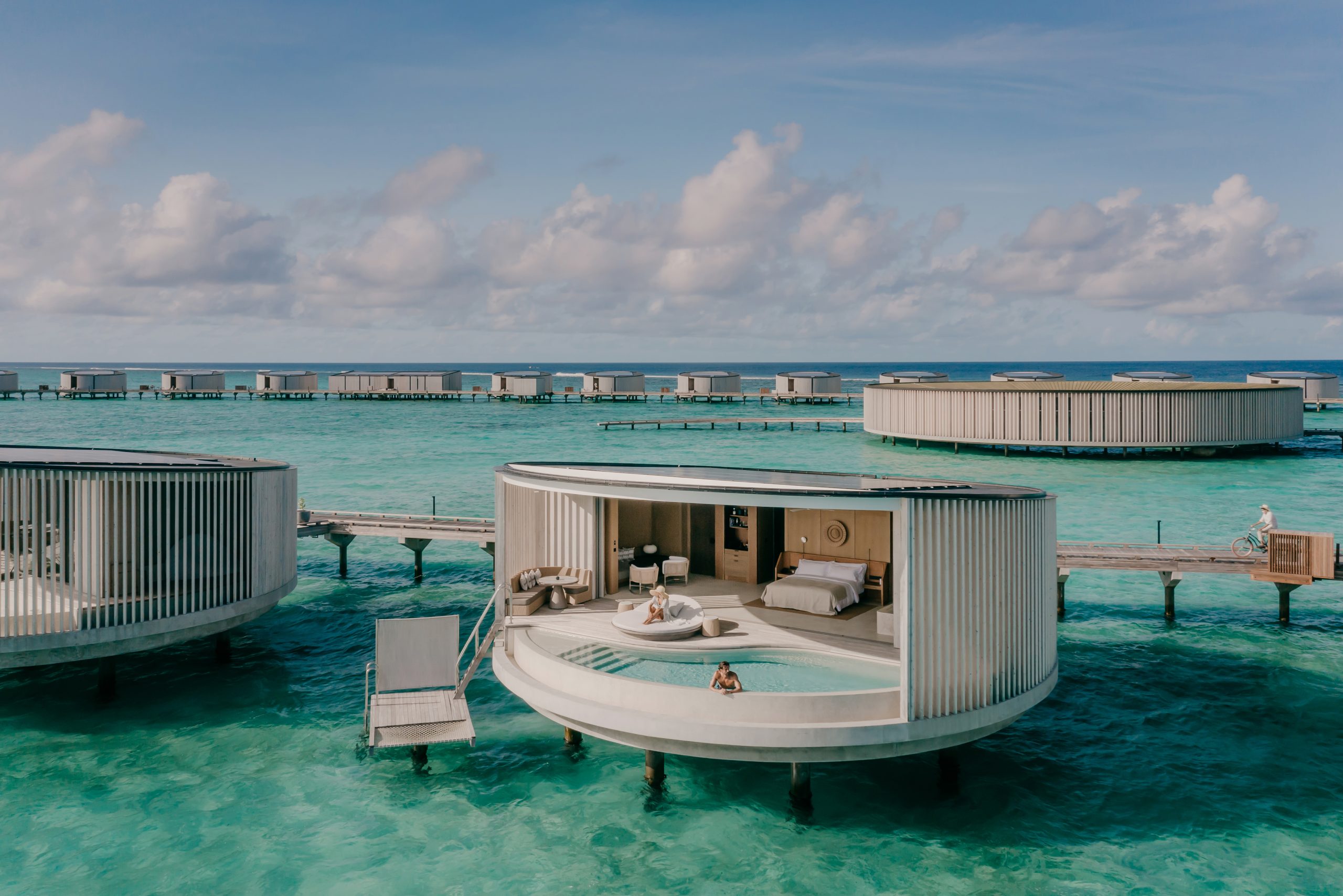 Ritz-Carlton Maldives - over water villa