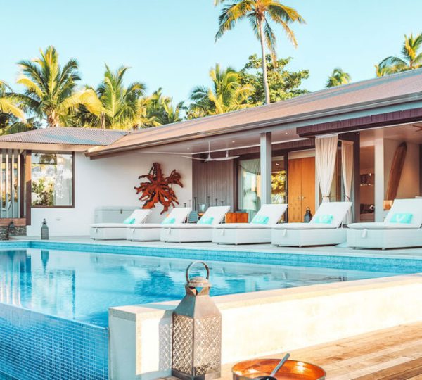 Vomo Island Poolside