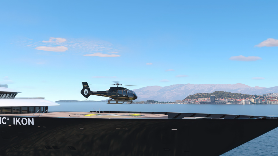 Scenic Ikon’s Helicopter Pad